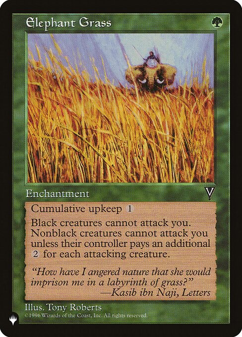Elephant Grass - The List Reprints
