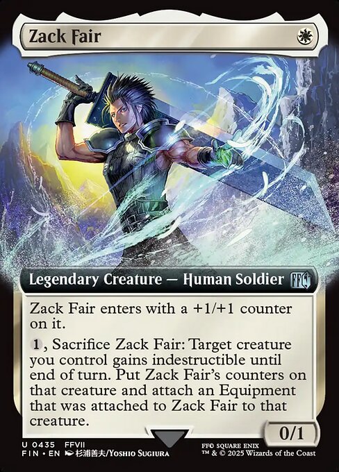 Zack Fair (Extended Art) - FINAL FANTASY