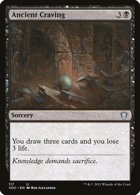 Ancient Craving - Commander: Innistrad: Crimson Vow