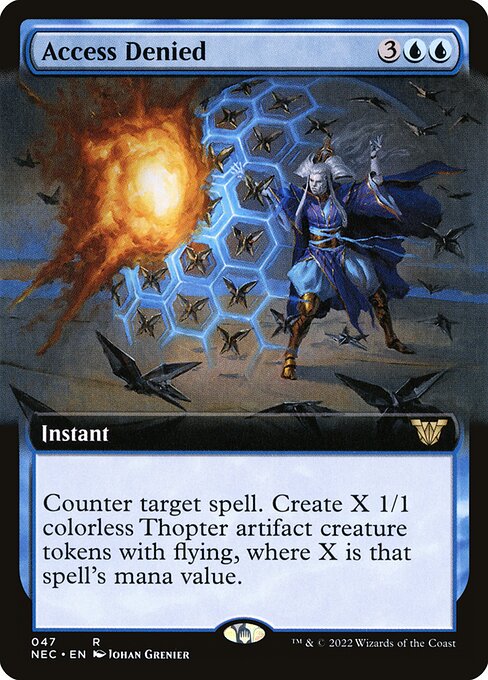 Access Denied (Extended Art) - Commander: Kamigawa: Neon Dynasty