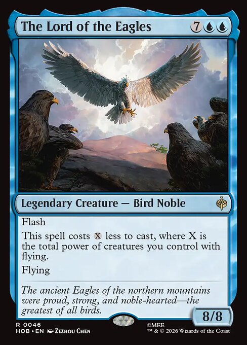The Lord of the Eagles (Foil) - The Hobbit