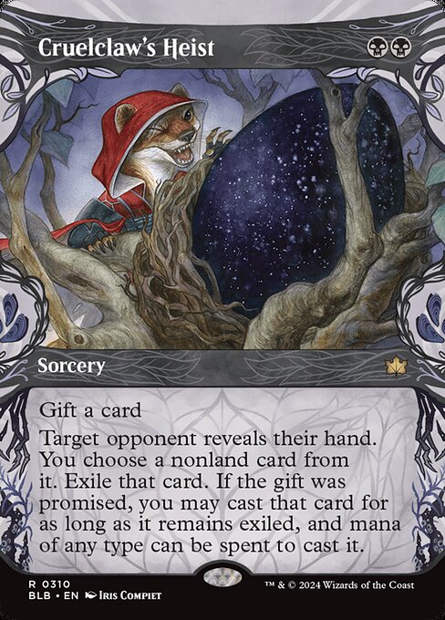 Cruelclaw's Heist (Showcase) (Foil) - Bloomburrow