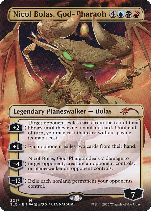 Nicol Bolas, God-Pharaoh - Secret Lair Countdown Kit