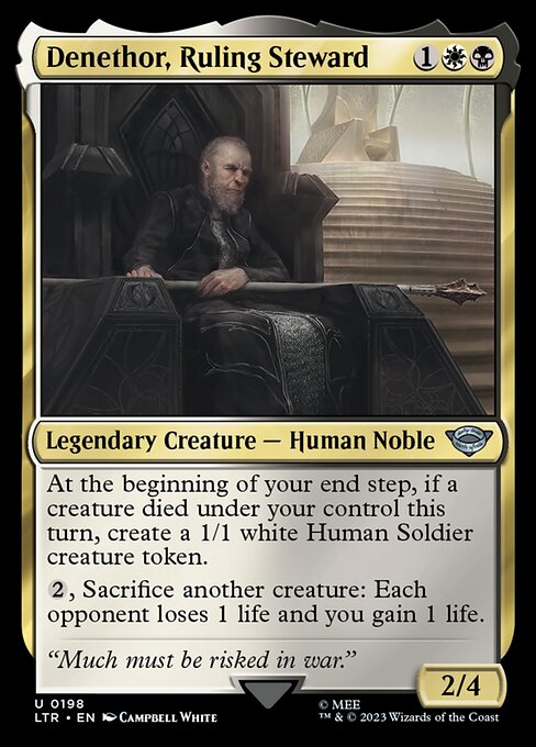 Denethor, Ruling Steward - Universes Beyond: The Lord of the Rings: Tales of Middle-earth