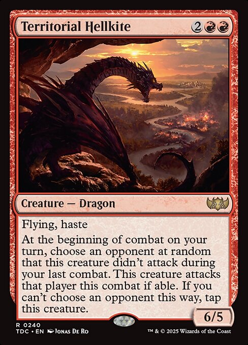 Territorial Hellkite - Commander: Tarkir: Dragonstorm