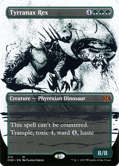Tyrranax Rex (Showcase) - Phyrexia: All Will Be One