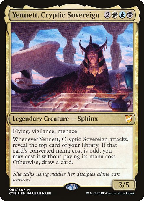Yennett, Cryptic Sovereign (Foil) - Commander 2018