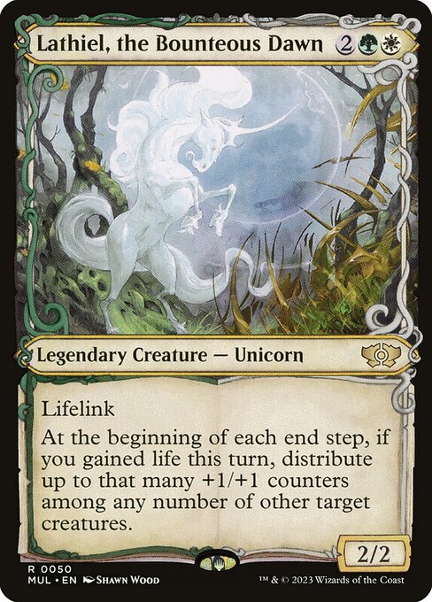 Lathiel, the Bounteous Dawn - March of the Machine: Multiverse Legends