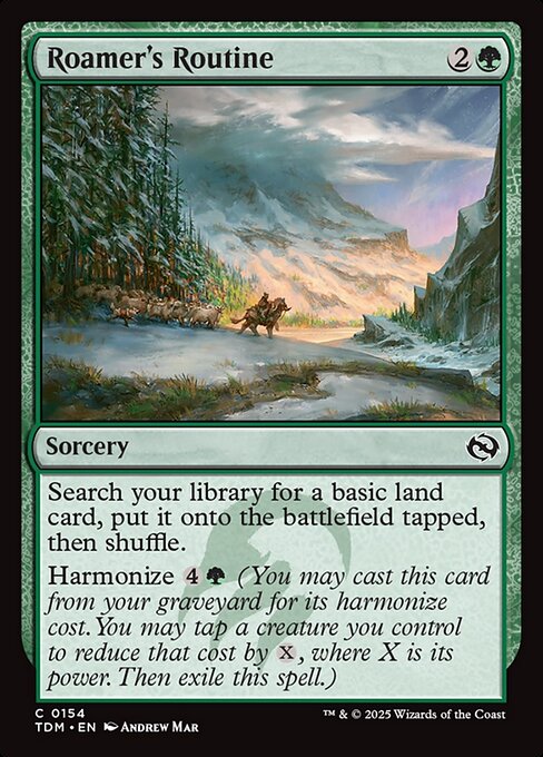 Roamer's Routine - Tarkir: Dragonstorm