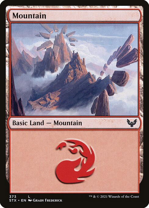 Mountain (373) - Strixhaven: School of Mages