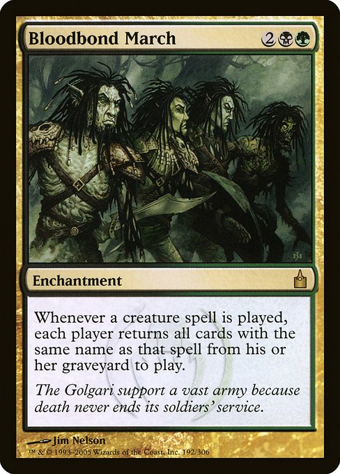 Bloodbond March - Ravnica: City of Guilds