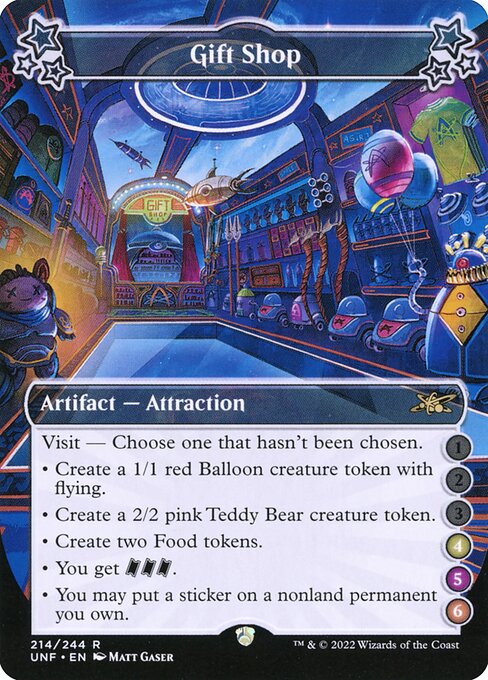 Gift Shop (4-5-6) - Unfinity