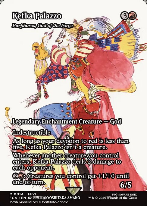Kefka Palazzo - Purphoros, God of the Forge (Showcase) - FINAL FANTASY: Through the Ages