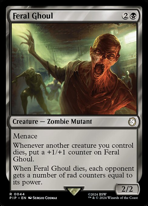Feral Ghoul - Universes Beyond: Fallout