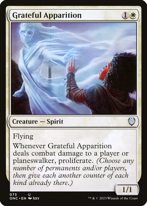 Grateful Apparition - Commander: Phyrexia: All Will Be One