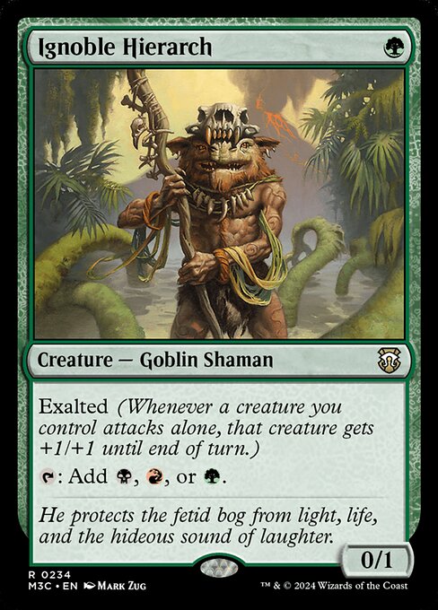 Ignoble Hierarch - Commander: Modern Horizons 3