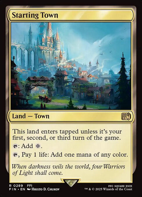 Starting Town (Foil) - FINAL FANTASY