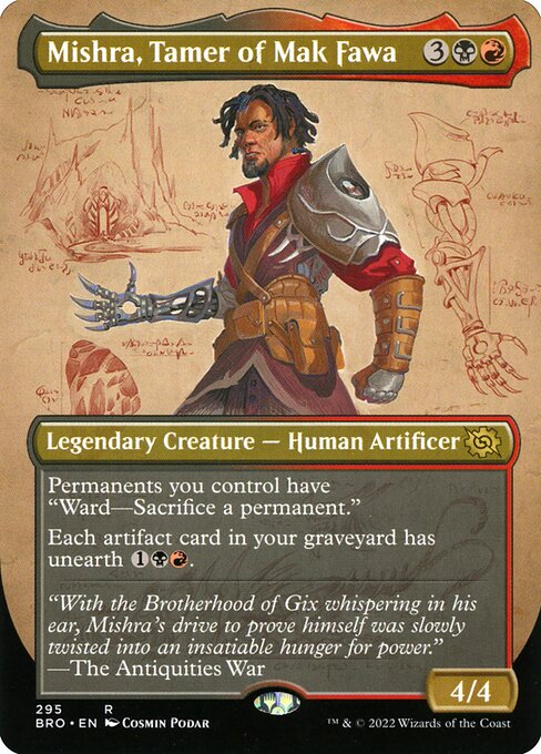 Mishra, Tamer of Mak Fawa (Borderless) - The Brothers' War