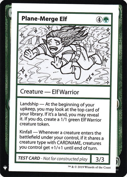 Plane-Merge Elf - Mystery Booster: Convention Edition Exclusives