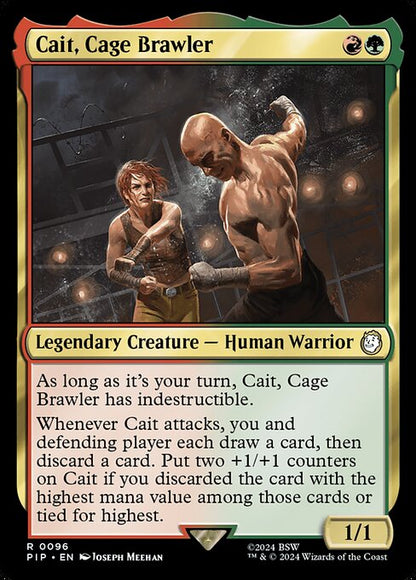 Cait, Cage Brawler - Universes Beyond: Fallout