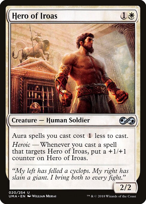 Hero of Iroas (Foil) - Ultimate Masters