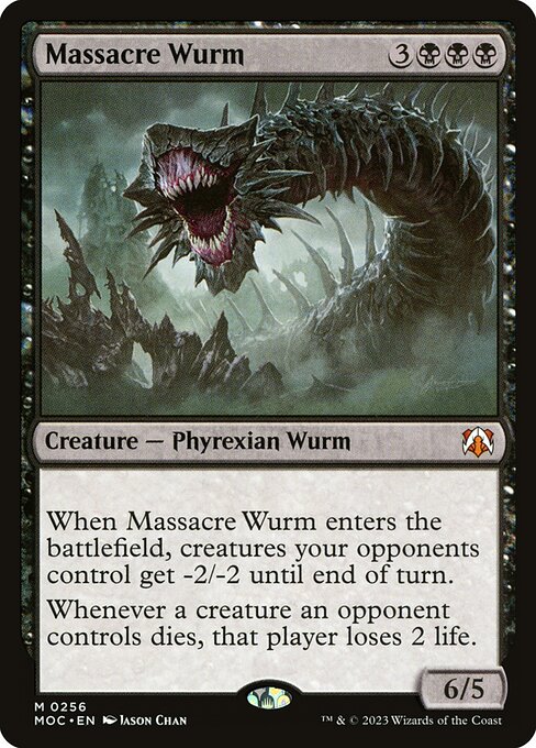 Massacre Wurm - Commander: March of the Machine
