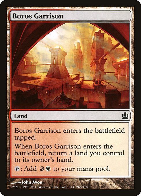 Boros Garrison - Commander