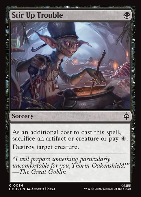 Stir Up Trouble (Foil) - The Hobbit