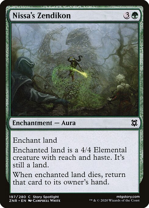 Nissa's Zendikon (Foil) - Zendikar Rising
