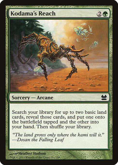 Kodama's Reach (Foil) - Modern Masters