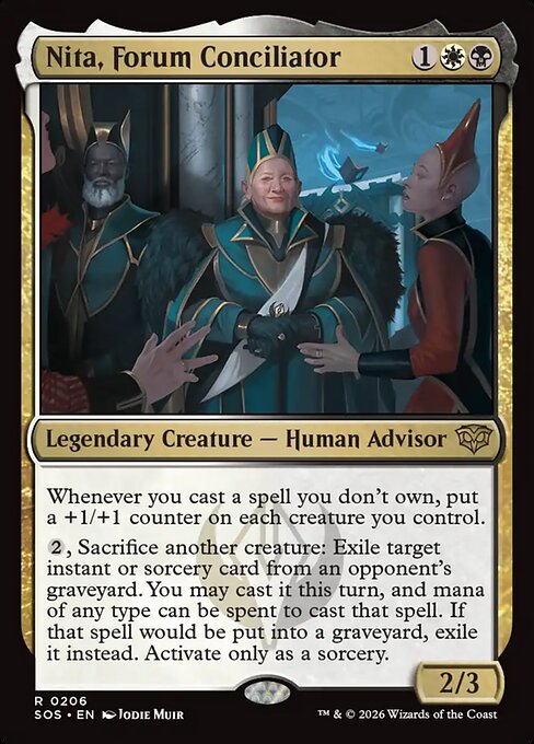 Nita, Forum Conciliator (Foil) - Secrets of Strixhaven