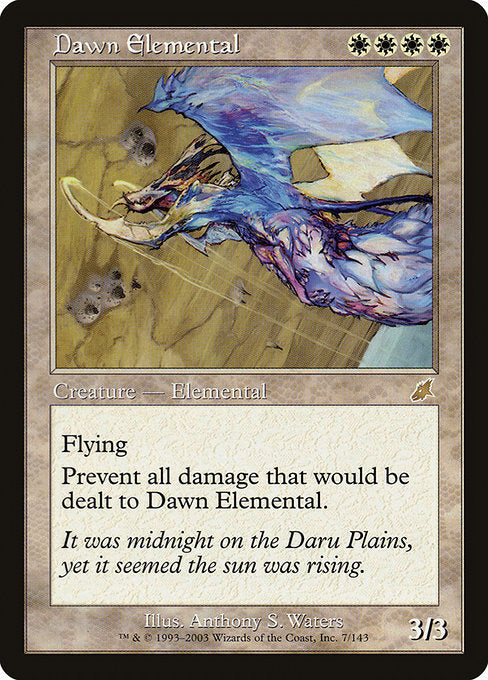 Dawn Elemental - Scourge