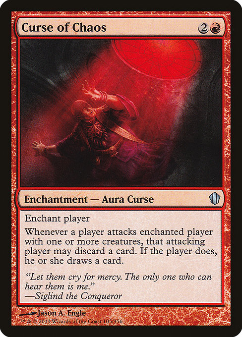 Curse of Chaos - Commander 2013