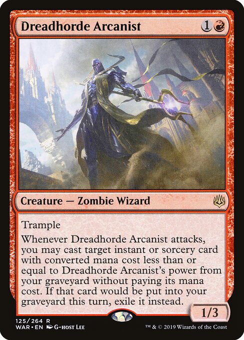 Dreadhorde Arcanist (Foil) - War of the Spark