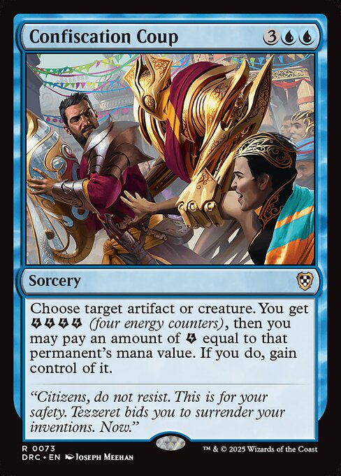 Confiscation Coup - Commander: Aetherdrift