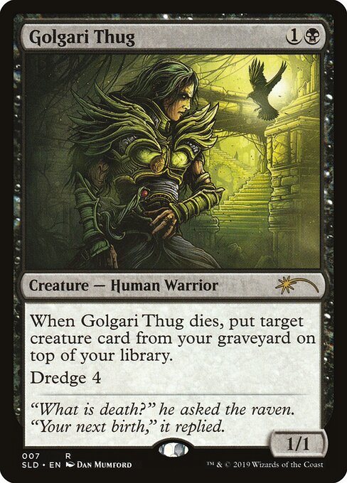 Golgari Thug - Secret Lair Drop Series