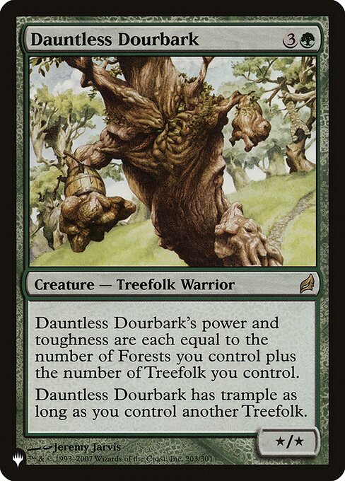 Dauntless Dourbark - The List Reprints