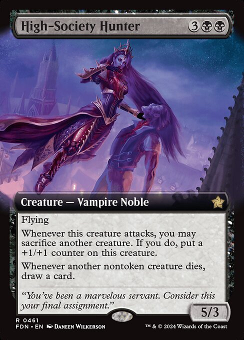High-Society Hunter (Extended Art) - Foundations