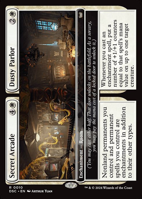 Secret Arcade // Dusty Parlor - Commander: Duskmourn: House of Horror