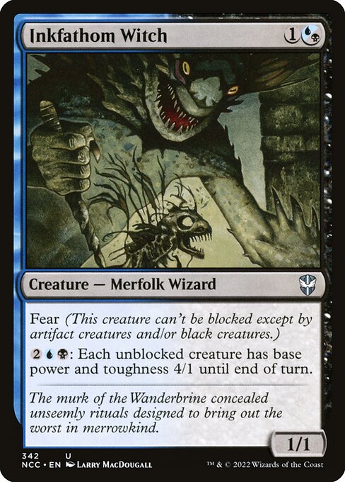 Inkfathom Witch - Commander: Streets of New Capenna