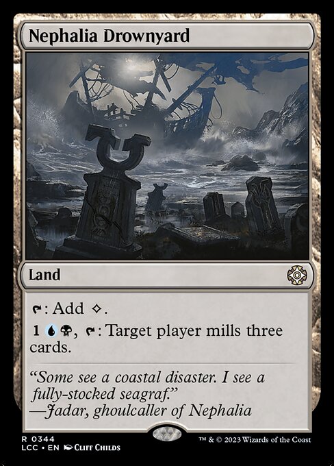 Nephalia Drownyard - Commander: The Lost Caverns of Ixalan
