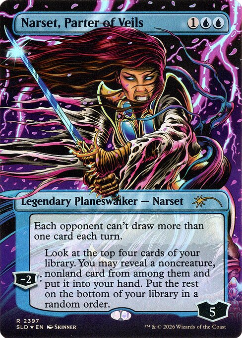 Narset, Parter of Veils (2397) (Foil) - Secret Lair Drop Series