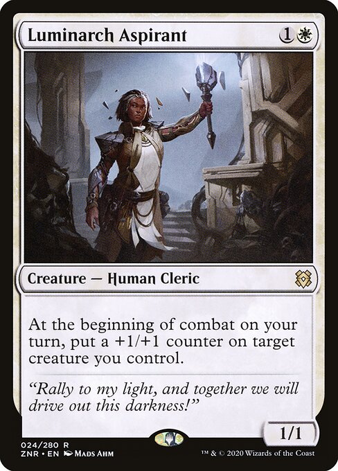 Luminarch Aspirant (Foil) - Zendikar Rising