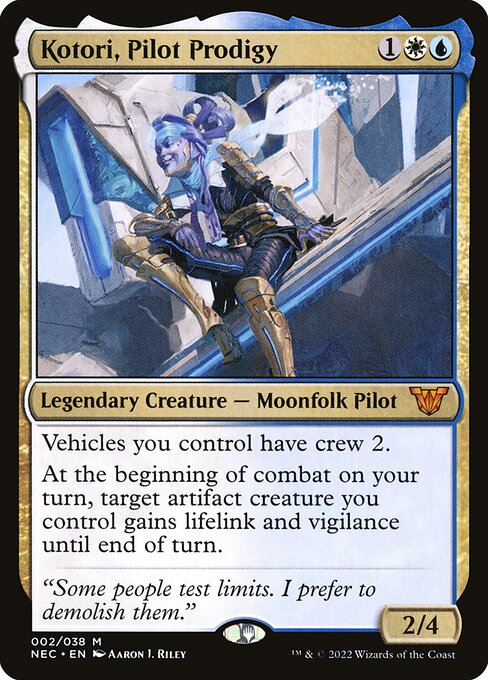 Kotori, Pilot Prodigy - Commander: Kamigawa: Neon Dynasty