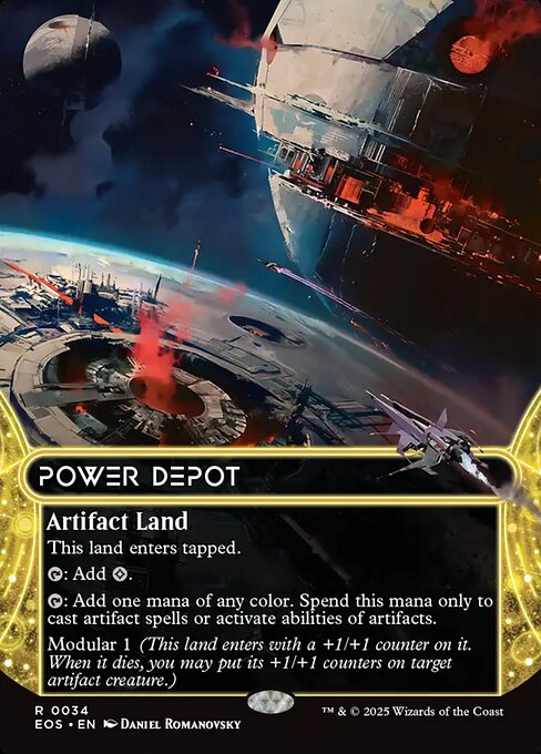 Power Depot (0034) (Borderless) - Edge of Eternities: Stellar Sights