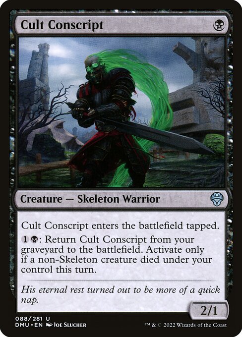 Cult Conscript (Foil) - Dominaria United