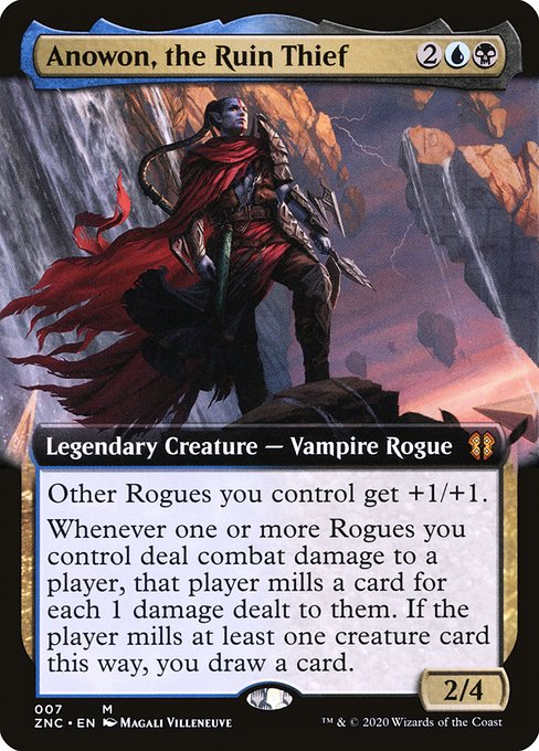Anowon, the Ruin Thief (Extended Art) - Commander: Zendikar Rising