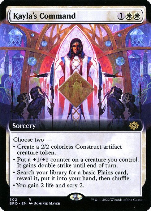 Kayla's Command (Extended Art) - The Brothers' War