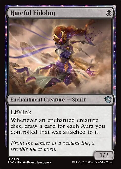 Hateful Eidolon - Commander: Secrets of Strixhaven