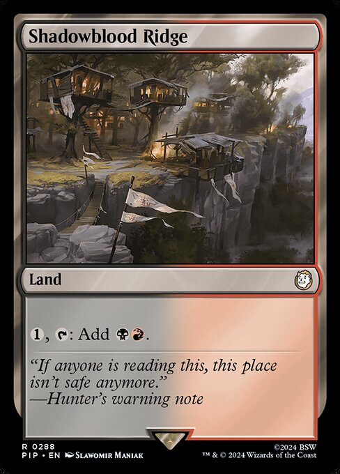 Shadowblood Ridge - Universes Beyond: Fallout